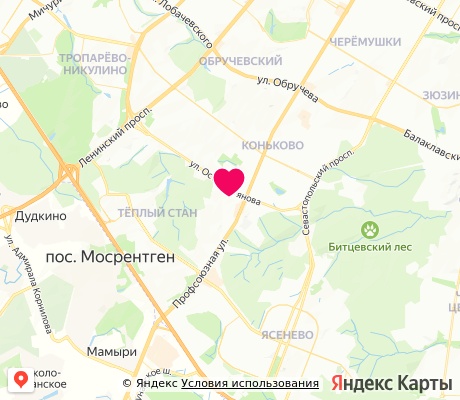 На карте