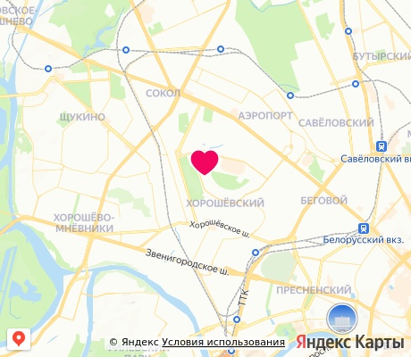 На карте