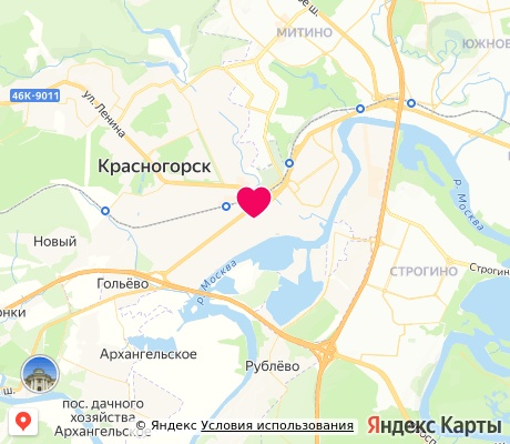 На карте