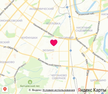 На карте
