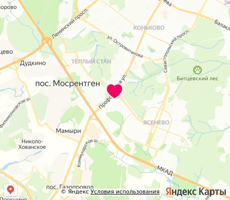 На карте
