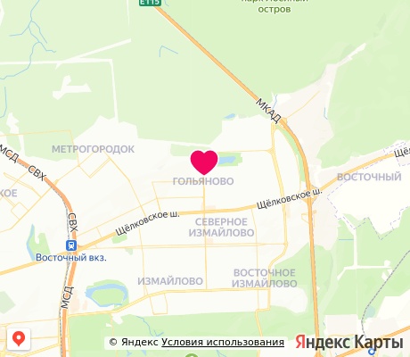 На карте
