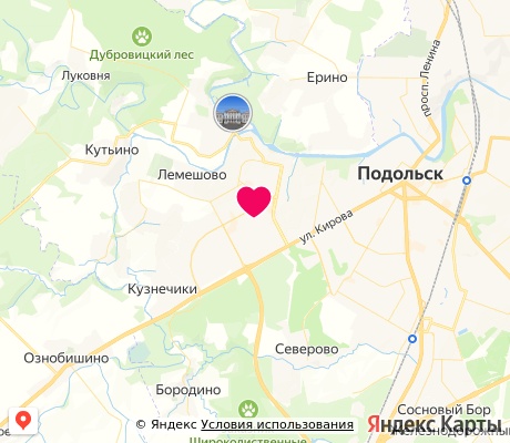 На карте