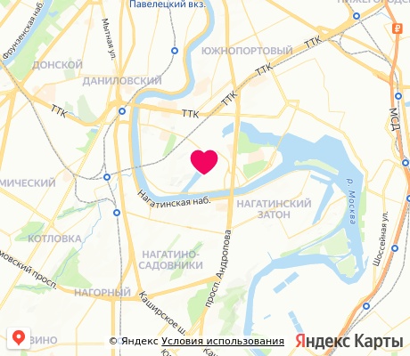 На карте