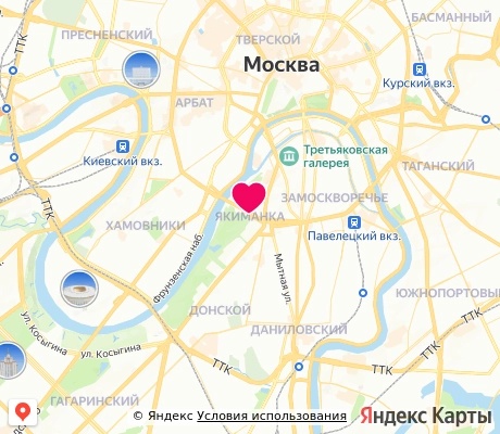 На карте