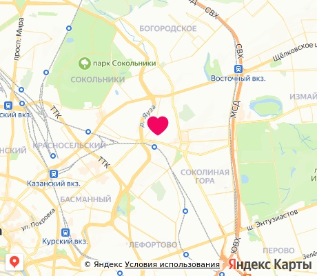 На карте