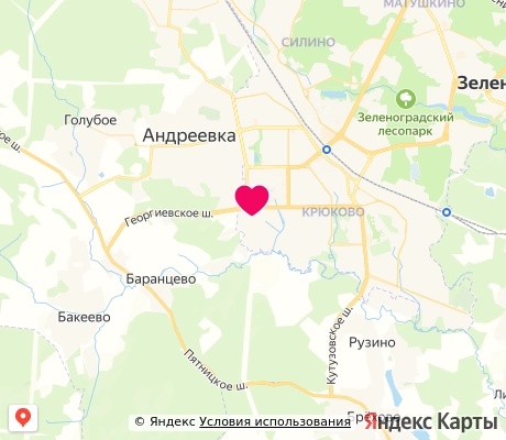 На карте