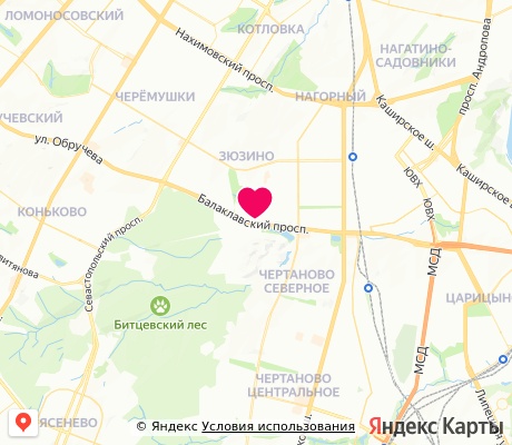 На карте