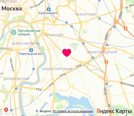 На карте