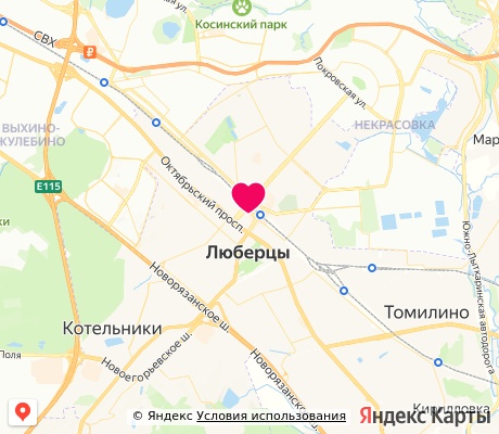 На карте