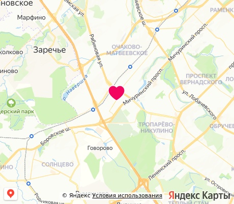 На карте