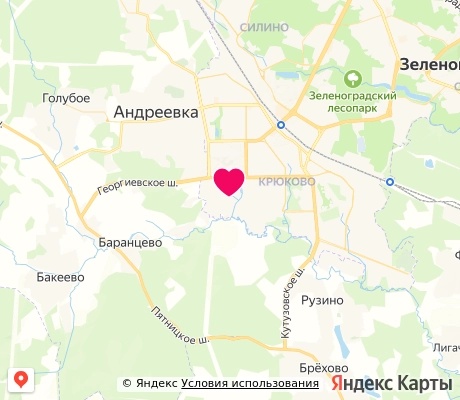 На карте