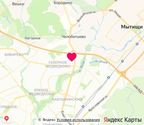 На карте