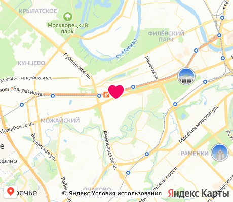 На карте