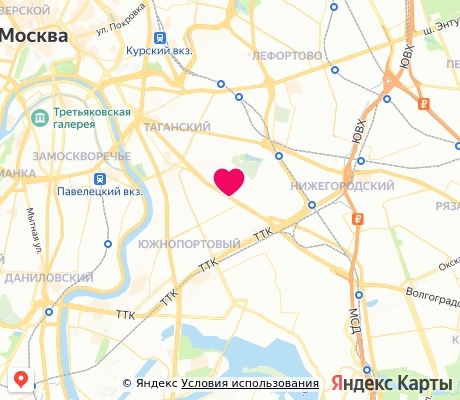 На карте