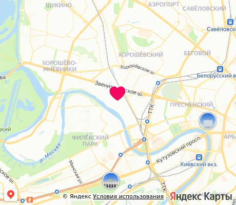 На карте