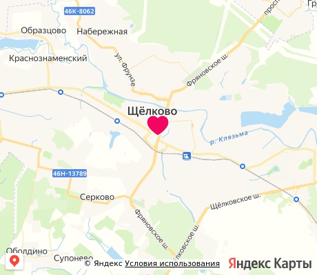 На карте