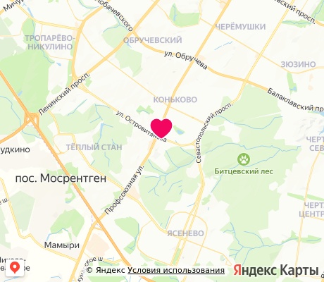 На карте