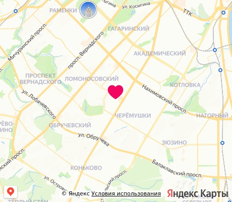 На карте