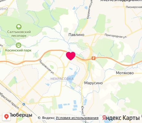 На карте