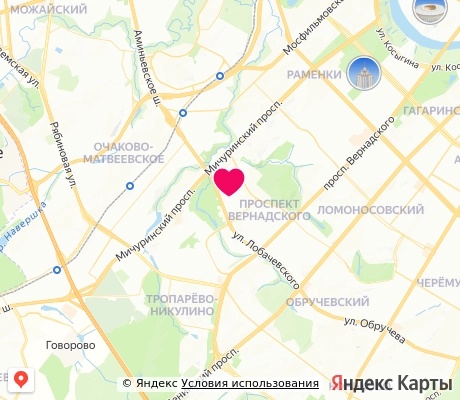 На карте