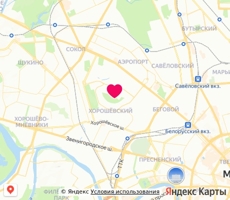 На карте