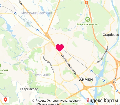 На карте