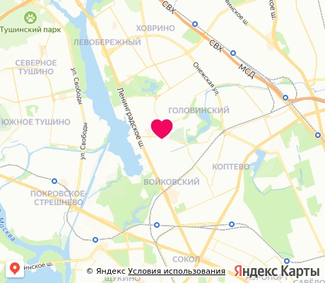 На карте