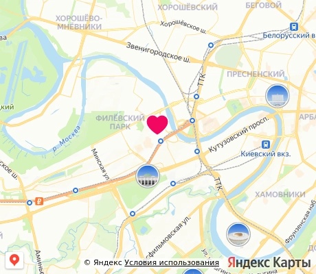 На карте