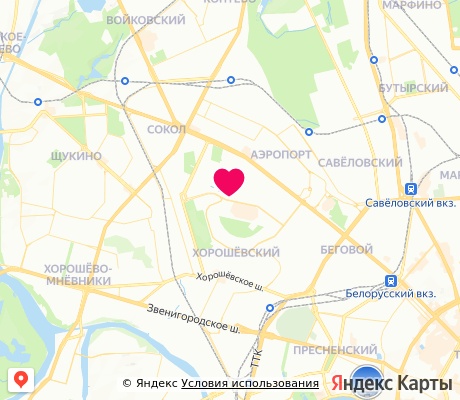 На карте