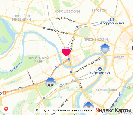 На карте