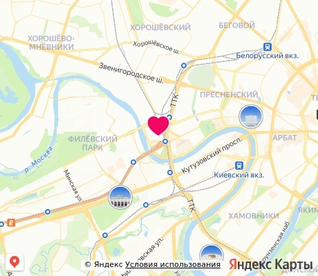 На карте