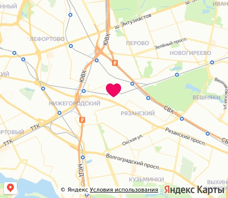 На карте