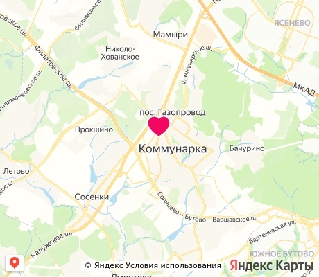 На карте