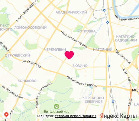 На карте