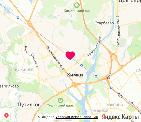 На карте