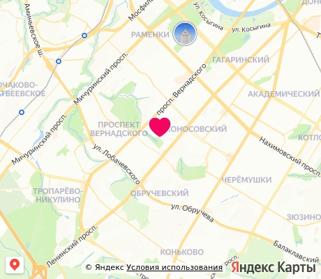 На карте