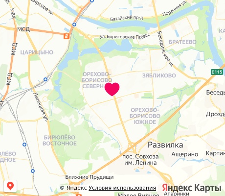 На карте