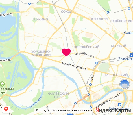 На карте