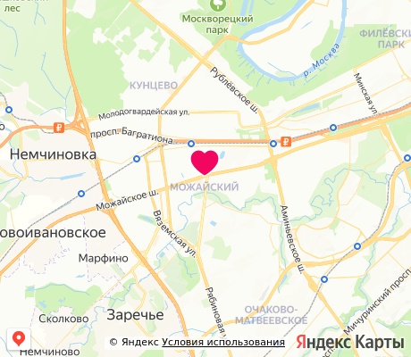 На карте