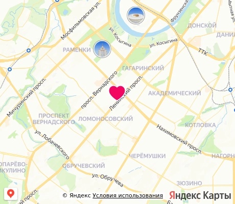 На карте