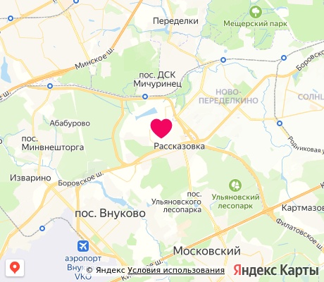 На карте
