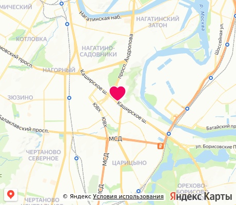 На карте