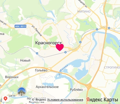 На карте