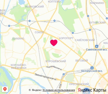 На карте