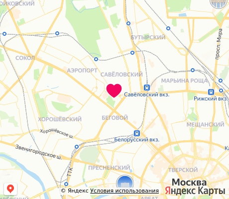 На карте