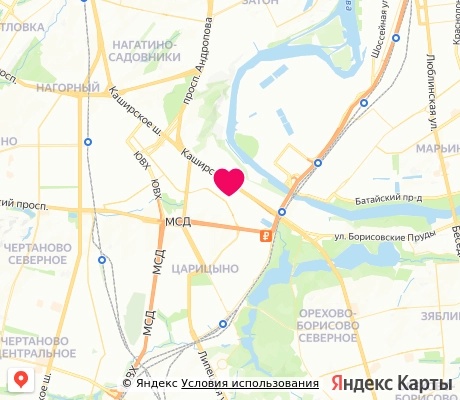 На карте