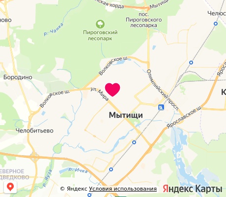 На карте