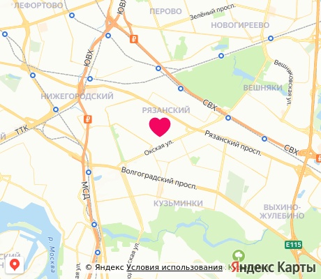На карте