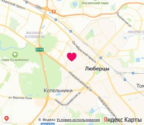 На карте